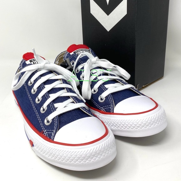 Converse Ctas Canvas Low Top Indigo Blue Women’s - Picture 3 of 14